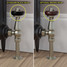 T-TRV-019-AG-SN-BROWN-HEAD-COMP - Flatford Traditional TRV Angled Brushed Satin Nickel Thermostatic Radiator Valves T-TRV-019-AG-SN-BROWN-HEAD-COMP - Flatford Traditional TRV Angled Brushed Satin Nickel Thermostatic Radiator Valves
